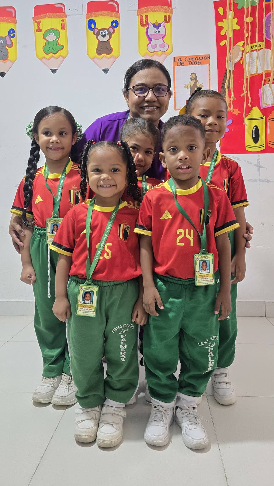 Actividad de preescolar en FUNCEPAL